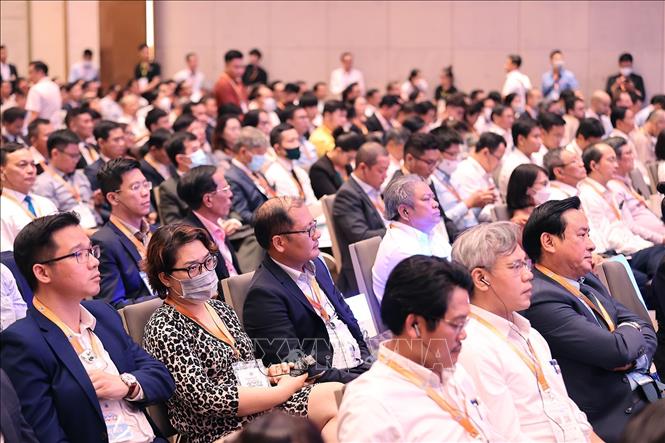 Các đại biểu dự Diễn đàn Đầu tư Đà Nẵng năm 2022. Ảnh: Dương Giang-TTXVN