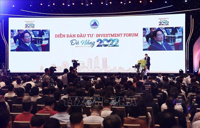 Quang cảnh Diễn đàn Đầu tư Đà Nẵng năm 2022. Ảnh: Dương Giang-TTXVN