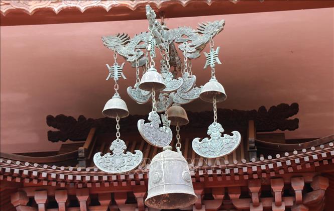 Trong ảnh: Những n thiết kế tinh xảo, độc đáo đến từng chi tiết. Ảnh: Hồng Điệp - TTXVN