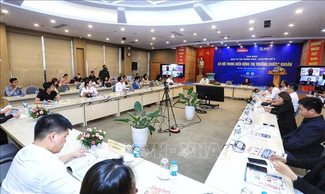 Trong ảnh: Quang cảnh buổi tọa đàm. Ảnh: Tuấn Anh - TTXVN