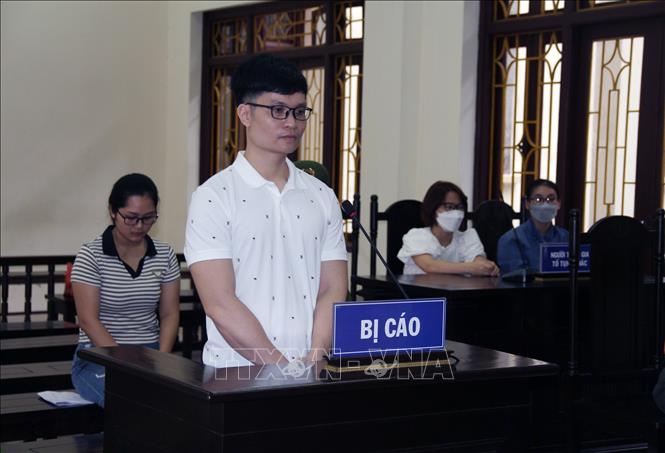 Trong ảnh: Bị cáo Ngọ Duy Nam tại phiên tòa. Ảnh: Nguyễn Chinh - TTXVN