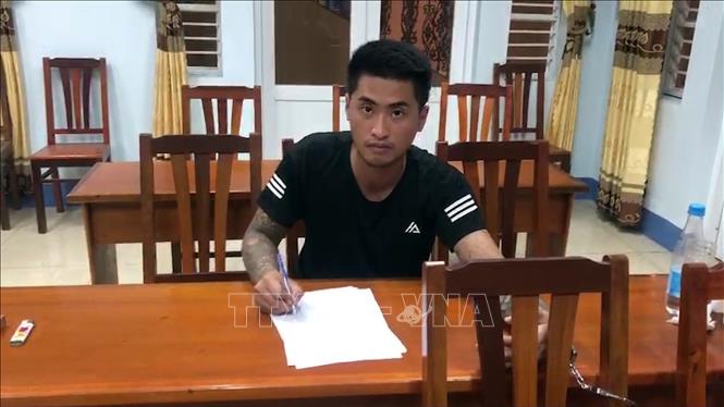 Đối tượng Lưu Việt Hoàng. Ảnh: TTXVN phát 

