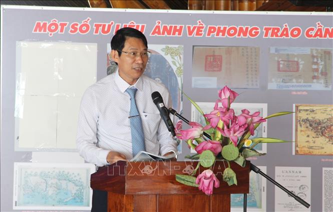 Trong ảnh: Ông Đinh Văn Thiệu, Phó Chủ tịch UBND tỉnh Khánh Hòa phát biểu chào mừng tại hội thảo. Ảnh: Phan Sáu - TTXVN