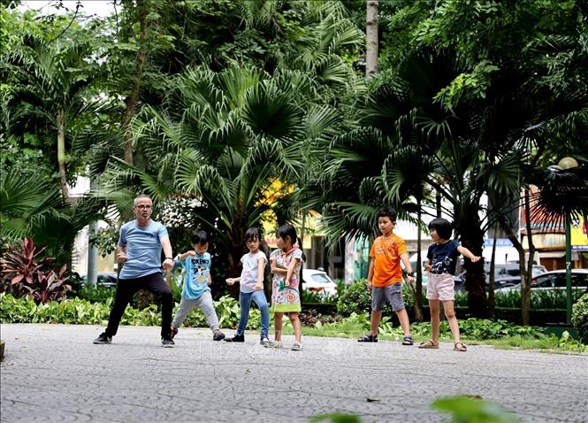 A corner of Hoang Van Thu Park in Tan Binh district, Ho Chi Minh City. VNA Photo: Hồng Đạt