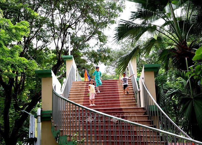 A corner of Hoang Van Thu Park in Tan Binh district, Ho Chi Minh City. VNA Photo: Hồng Đạt