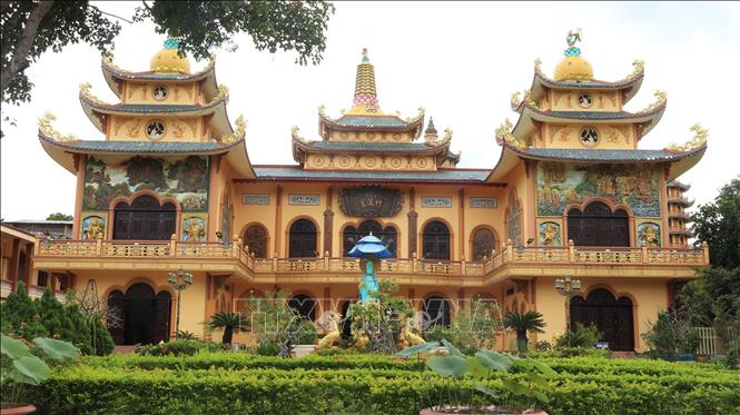 Trong ảnh: Phương Liên tịnh xứ, thôn Phú An, xã Phú Hội, huyện Đức Trọng. Ảnh: Tuấn Anh-TTXVN