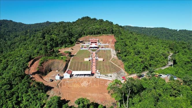 Toàn cảnh khu tưởng niệm. Ảnh Đức Thọ -TTXVN