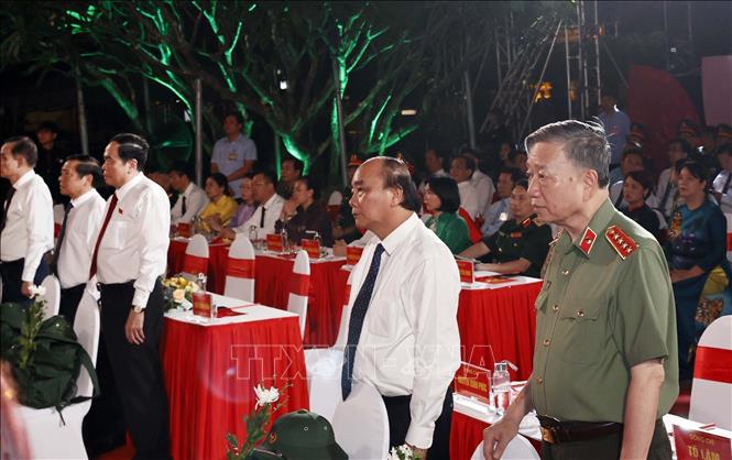 President Nguyen Xuan Phuc attends the event in Ho Chi Minh City. VNA Photo