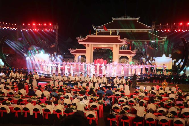 A view of the event in Binh Dinh province. VNA Photo