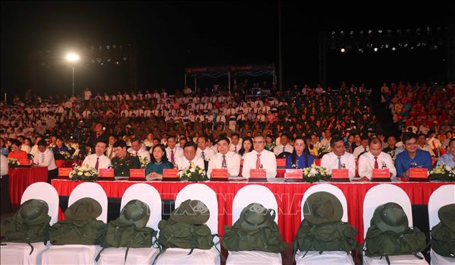 A view of the event in Binh Dinh province. VNA Photo