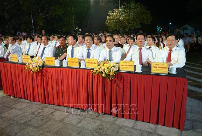 Deputy Prime Minister Pham Binh Minh attends the event in Ha Giang province. VNA Photo