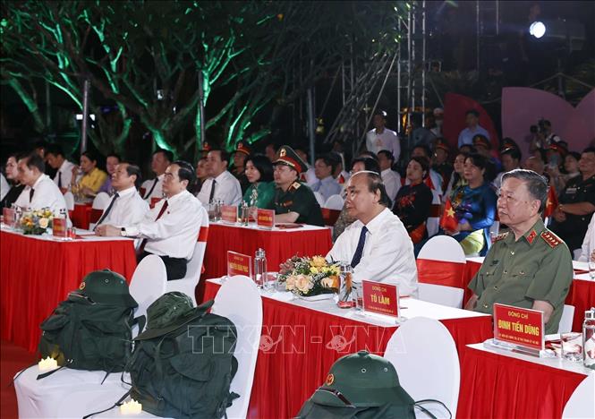 President Nguyen Xuan Phuc attends the event in Ho Chi Minh City. VNA Photo