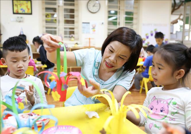 Các địa phương cần có lộ trình đào tạo nguồn nhân lực phục vụ cho ngành Giáo dục để bảo đảm có nguồn tuyển dụng cho lộ trình cấp bổ sung biên chế đến năm 2026 (ảnh tư liệu). Ảnh: Thanh Tùng - TTXVN
