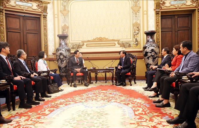 A view of the meeting. VNA Photo: Xuân Khu