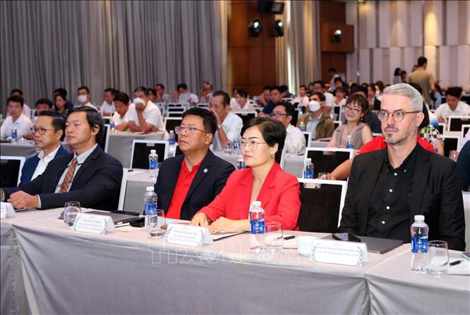 Trong ảnh: Đại biểu trong nước và quốc tế tham dự hội thảo. Ảnh: Trần Lê Lâm - TTXVN 