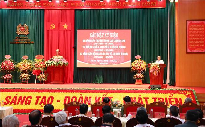 Quang cảnh buổi gặp mặt. Ảnh: Phạm Kiên - TTXVN