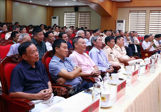 Các đại biểu tham dự buổi gặp mặt. Ảnh: Phạm Kiên - TTXVN