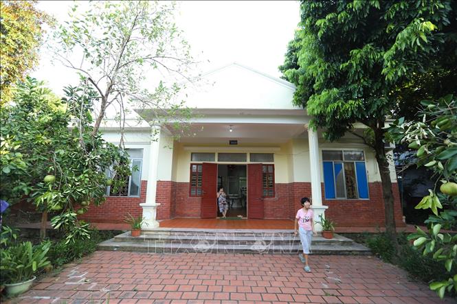 7 gia đình của Làng mang tên các loài chim khác nhau, nằm riêng biệt, nhưng tại từng gia đình, mẹ nuôi, dì nuôi luôn chăm lo 24/7, để các em thấy đây là một mái ấm thật sự. Ảnh: Hoàng Hiếu - TTXVN
