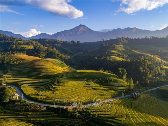 A golden afternoon in Sapa. VNA Photo: Quốc Khánh