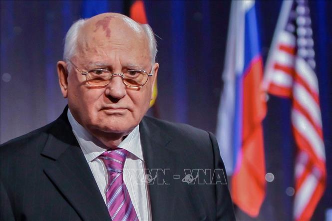 Trong ảnh (tư liệu): Cựu Tổng thống Liên Xô Mikhail Gorbachev dự một sự kiện tại Berlin, CHLB Đức ngày 31/10/2009. Ảnh: AFP/TTXVN
