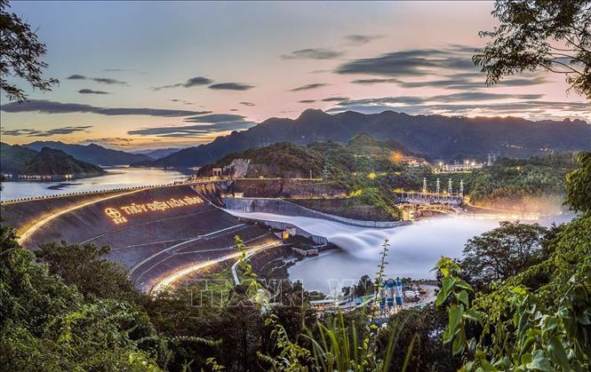 Trong ảnh: Thủy điện Hòa Bình. Ảnh: Trọng Đạt - TTXVN