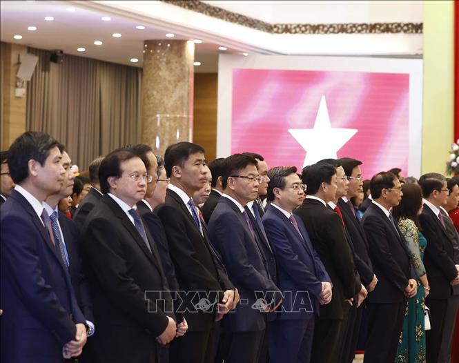 Các đại biểu dự Lễ kỷ niệm. Ảnh: Thống Nhất - TTXVN