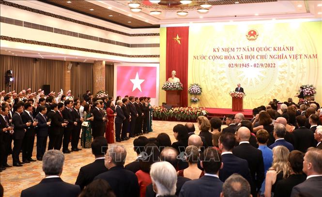 Quang cảnh Lễ kỷ niệm. Ảnh: Lâm Khánh - TTXVN