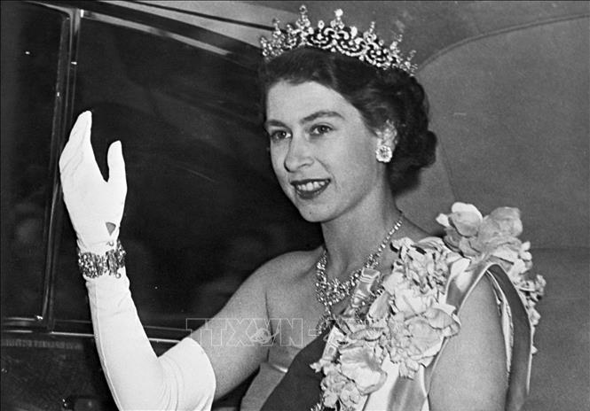 Trong ảnh: Chân dung Công chúa Elizabeth, Nữ hoàng Vương quốc Anh trong tương lai, ngày 7/6/1951. Ảnh: AFP/TTXVN 