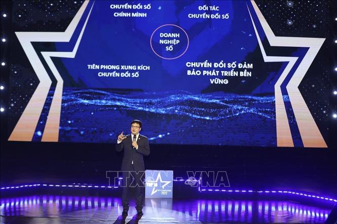 VINASA Chairman Nguyen Van Khoa speaks at the event. VNA Photo: Minh Quyết