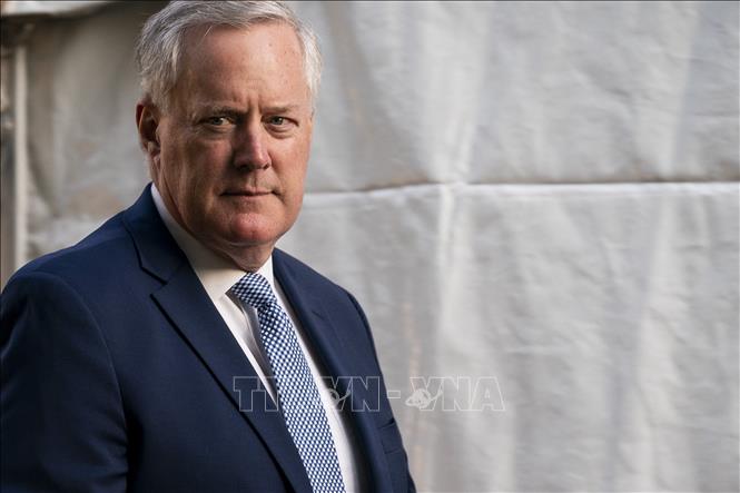 Trong ảnh (tư liệu): Cựu Chánh Văn phòng Nhà Trắng Mark Meadows tại một sự kiện ở Washington, DC, ngày 13/9/2022. Ảnh: AFP/TTXVN