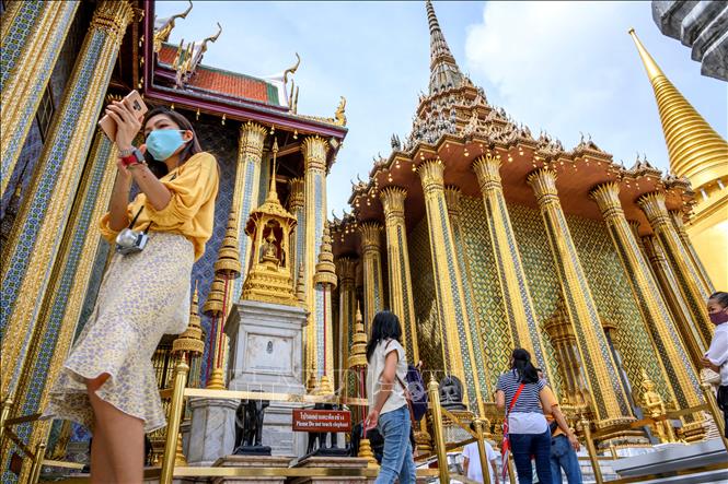 Trong ảnh (tư liệu): Khách du lịch tại Bangkok, Thái Lan. Ảnh: AFP/ TTXVN