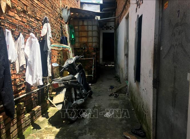 Trong ảnh: Một dãy trọ cho người lao động ở phường Linh Trung, thành phố Thủ Đức. Ảnh: Hồng Đạt - TTXVN