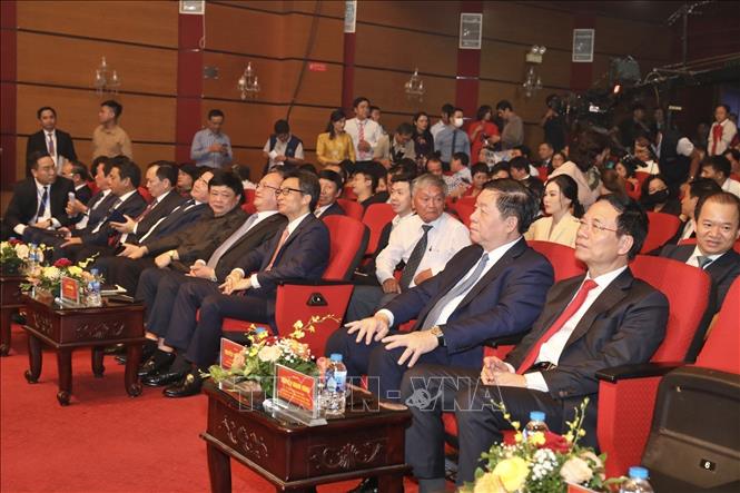 Đại biểu tham dự Lễ trao giải. Ảnh: Minh Quyết - TTXVN