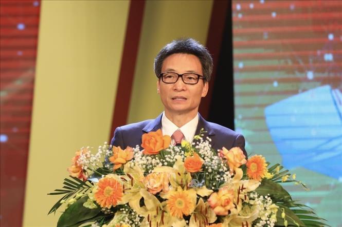 Phó Thủ tướng Vũ Đức Đam phát biểu. Ảnh: Minh Quyết - TTXVN