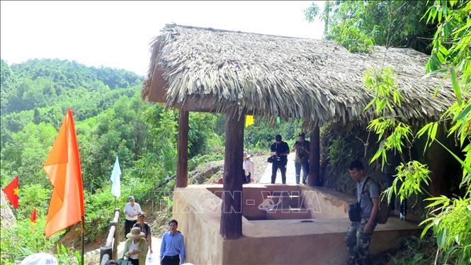 Trong ảnh: Bếp Hoàng Cầm tại Địa đạo Khu ủy Trị Thiên Huế. Ảnh: Tường Vi - TTXVN