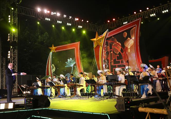 A view of the musical concert. VNA: Hoàng Hiếu