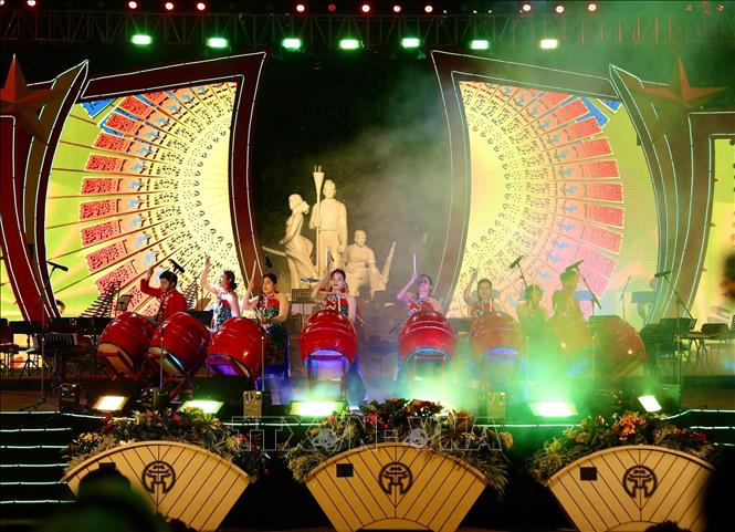 A view of the musical concert. VNA: Hoàng Hiếu