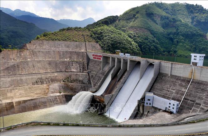 A view of Ngoi Gianh reservoir in Phu Tho province. VNA Photo: Trung Kiên 