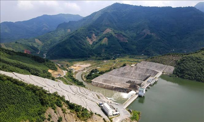 A view of Ngoi Gianh reservoir in Phu Tho province. VNA Photo: Trung Kiên 