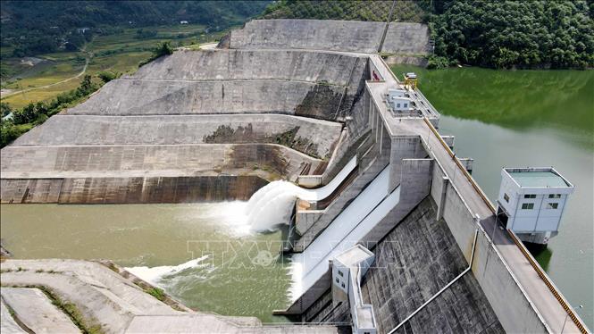 A view of Ngoi Gianh reservoir in Phu Tho province. VNA Photo: Trung Kiên 