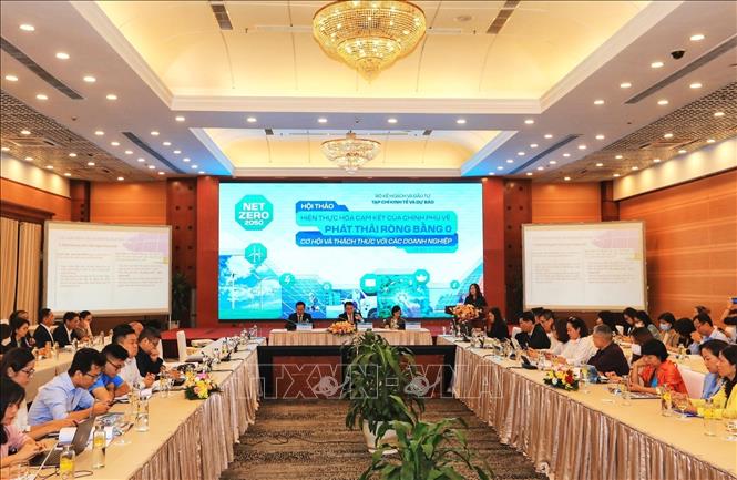 Trong ảnh: Quang cảnh hội thảo. Ảnh: Tuấn Anh - TTXVN