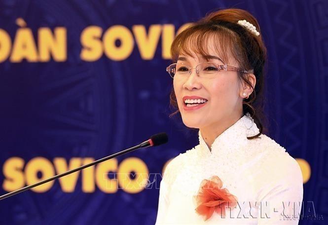 Nữ doanh nhân Nguyễn Thị Phương Thảo - CEO của Vietjet Air - hãng hàng không thế hệ mới, không chỉ là một doanh nhân thành đạt mà còn là người truyền cảm hứng cho cộng đồng. Ảnh: TTXVN