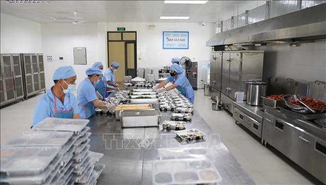 Bếp ăn với phương châm thực hiện 