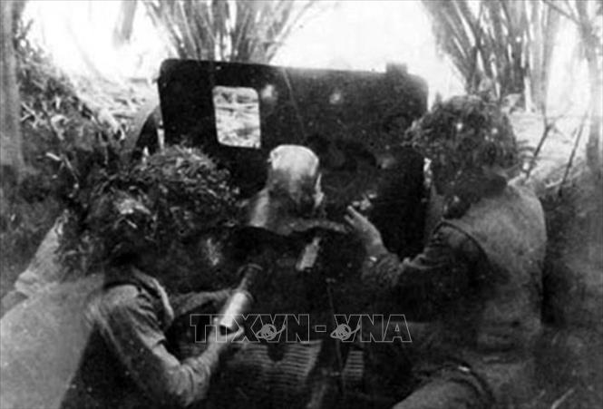 Bộ đội pháo binh làm nên chiến thắng sông Lô trong chiến dịch Việt Bắc - Thu Đông 1947. Ảnh: Tư liệu/TTXVN phát