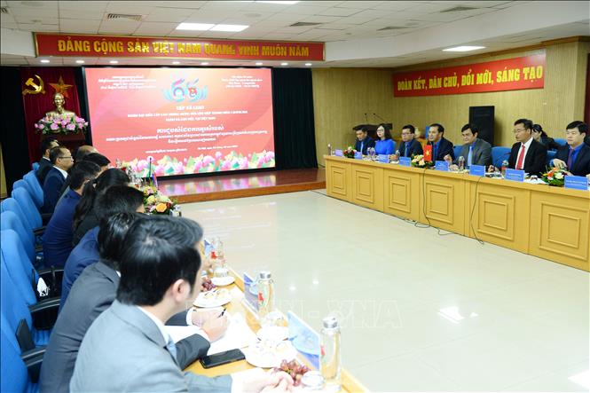 Trong ảnh: Quang cảnh buổi tiếp. Ảnh: Minh Đức - TTXVN

