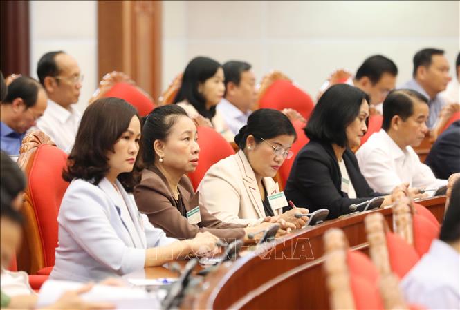 Các đại biểu dự Hội nghị. Ảnh: Phương Hoa – TTXVN