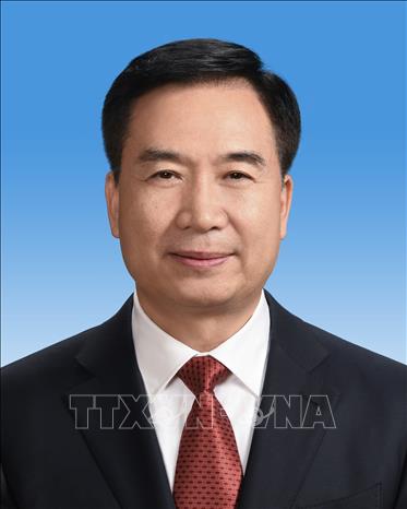 Trong ảnh: Đồng chí Lý Hi, Ủy viên Thường vụ Bộ Chính trị Ban chấp hành Trung ương Đảng Cộng sản Trung Quốc khóa XX, ngày 23/10/2022. Ảnh: THX/TTXVN