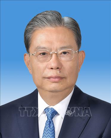 Trong ảnh: Đồng chí Triệu Lạc Tế, Ủy viên Thường vụ Bộ Chính trị Ban chấp hành Trung ương Đảng Cộng sản Trung Quốc khóa XX, ngày 23/10/2022. Ảnh: THX/TTXVN