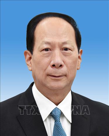 Trong ảnh: Đồng chí Thạch Thái Phong, Ủy viên Bộ Chính trị Ban chấp hành Trung ương Đảng Cộng sản Trung Quốc khóa XX, ngày 23/10/2022. Ảnh: THX/TTXVN