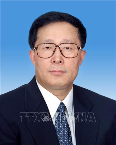 Trong ảnh: Đồng chí Lý Hồng Trung, Ủy viên Bộ Chính trị Ban chấp hành Trung ương Đảng Cộng sản Trung Quốc khóa XX, ngày 23/10/2022. Ảnh: THX/TTXVN